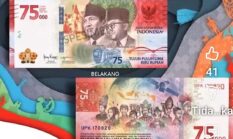 SERTIFIKAT HAK CIPTA TAK KUNJUNG TERBIT DARI BI DENGAN DESAIN UANG RP 75.000 EMISI 2016?