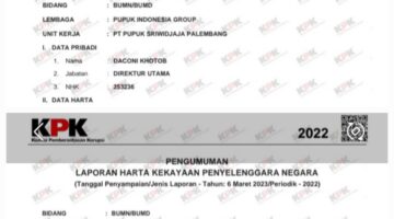 RAMBO BONGKAR KASUS PUPUK MENGHILANG DI KPK BAK DITELAN BUMI