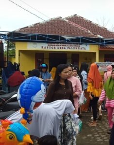 Foto Dokumentasi Pasar Murah Desa Palm Raya Ogan Ilir 