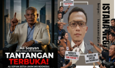 ALI SOPYAN WAKIL KETUA UMUM IWO INDONESIA TANTANG REDAKSI MEDIA ISTANA NEGARA  GAYA PREMAN